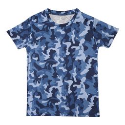 Masculino Latino Boys Camouflage Printed T-shirt-image-99