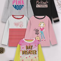 3PIN Girls 5 Printed T-shirt-picture-50