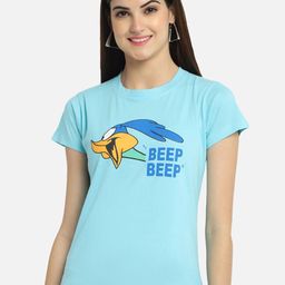 Fabflee Road Runner Printed Cotton T-shirt-image-22