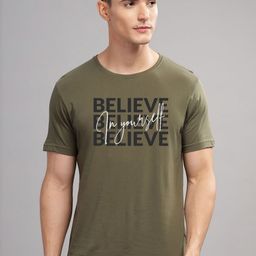 ADRO Men Typography Printed T-shirt-image-95