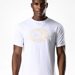 Supa Men Typography Round Neck Printed T-shirt-image-4