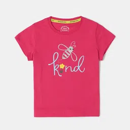Jockey Girls Super Combed Cotton Regular Fit Printed T-shirt - AG01-picture-28