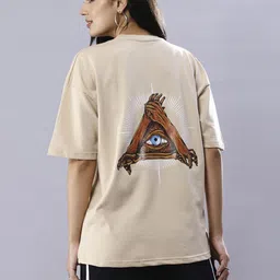 HOUSE OF RS Women Typography Printed T-shirt-picture-22