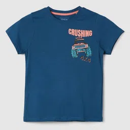max Boys Typography Printed T-shirt-image-99