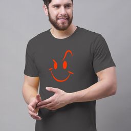 Friskers Printed Round Neck Cotton T-shirt-image-72