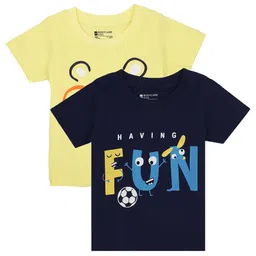 Bodycare Kids Boys Set Of 2 Printed T-shirts-16