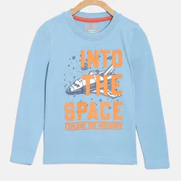 DIXCY SCOTT Boys Typography Printed With Round Neck Full Sleeves Tshirt-image-80