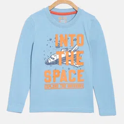 DIXCY SCOTT Boys Typography Printed With Round Neck Full Sleeves Tshirt-image-17