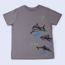 V-Mart Boys Graphic Printed Round Neck Cotton T-shirt-picture-37