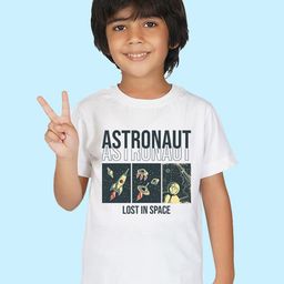 NUSYL Boys Typography Printed Round Neck T-shirt-image-61