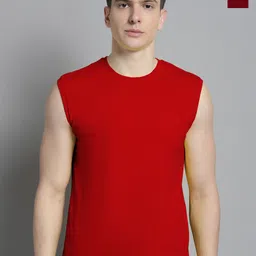 FBAR Men Red & Maroon 2 T-shirt-15