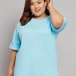 Funday Fashion Drop Shoulder Oversized Loose Cotton T-Shirt-picture-48