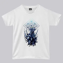 RISH Kids Printed Loose Dry Fit Round Neck Short Sleeves T-shirt-image-86