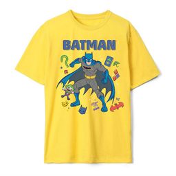 Wear Your Mind Boys Batman Printed Pure Cotton Oversized T-shirt-picture-6