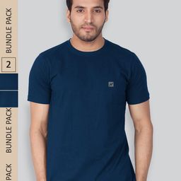 LUX NITRO Pack of 2 Round Neck Anti Odour T-shirts-image-92