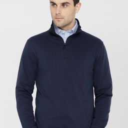 Dream of Glory Inc Men Navy Blue Cotton Sweatshirt-picture-50