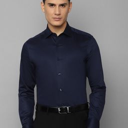 Louis Philippe Men Slim Fit Cotton Formal Shirt-image-60