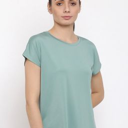 MKH Women Green Extended Sleeves Dri-FIT T-shirt-picture-30
