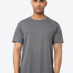 ASICS M GEL-Cool Print SS Men Grey Solid T-shirt-image-91