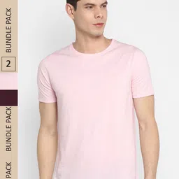appulse Pack Of 2 Regular Fit Cotton T-Shirts-image-16
