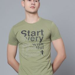 Cantabil Typography Printed T-shirt-image-85