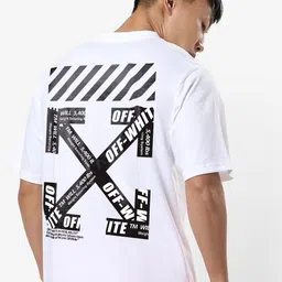 Crazymonk Graphic Printed Drop Shoulder Pure Cotton Oversized T-Shirt-picture-26