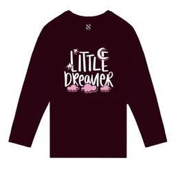 BAESD Girls Printed Full Sleeves Cotton T-shirt-image-66
