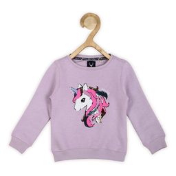 Allen Solly Junior Girls Unicorn Printed Pullover Sweatshirt-image-24