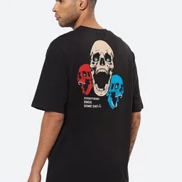 Mad Over Print Graphic Printed Cotton Oversized T-shirt-image-75