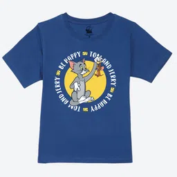 YK Warner Bros Boys Tom & Jerry Printed Pure Cotton T-shirt-picture-35