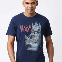 Pepe Jeans Men Printed Slim Fit Cotton T-shirt-picture-21