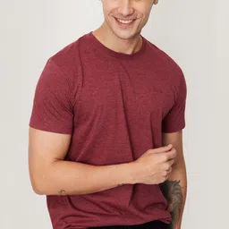 max Round Neck Short Sleeves Cotton Lounge Tshirts-image-85
