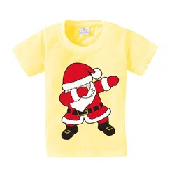 Babywish Kids Christmas Printed Quickly Dry Cotton Relaxed Fit T-Shirt-image-78