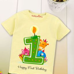 Babywish Kids Graphic Printed Cotton T-shirt-image-76
