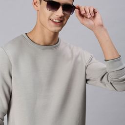 SHOWOFF Men Grey Sweatshirt-image-38