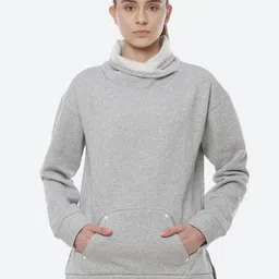 ASICS Women Grey Thermal Tech Training Sweatshirt-image-29