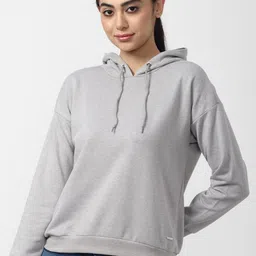 Van Heusen Woman Solid Hooded Sweatshirt-image-20