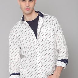 GANT Regular Fit Button Down Printed Casual Shirts image 2