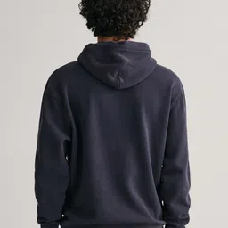GANT Relaxed Fit Graphic Print Hooded Sweatshirt image 3