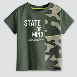 CODEZ Boys Pack Of 2 Printed Cotton T-shirts image 2