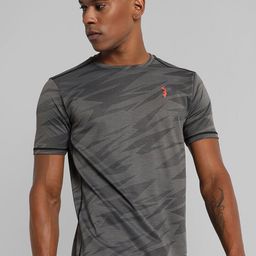 Campus Sutra Abstract Printed Outdoor T-shirt-image-95