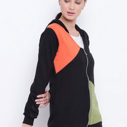 BAESD Colourblocked Fleece Front-Open Sweatshirt image 5