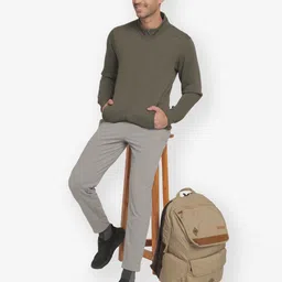 Wildcraft Mock Collar Front-Open Sweatshirt image 3