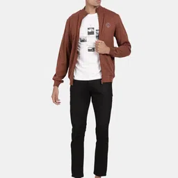 t-base Mock Neck Front-Open Sweatshirt image 3