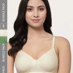 Docare Pack Of 2 Full Coverage Lightly Padded Cotton Bra-picture-7