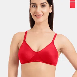 Tweens Pack Of 2 Full Coverage Non Padded Seamless Cotton T-shirt Bra With All Day Comfort-image-84