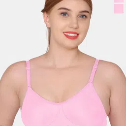 Tweens Pack Of 2 Full Coverage Non Padded Seamless Cotton T-shirt Bra With All Day Comfort-image-88