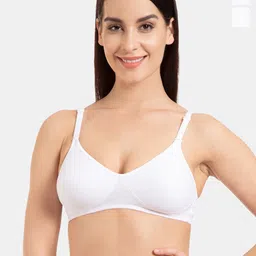 Tweens Pack Of 2 Full Coverage Non Padded Seamless Cotton T-shirt Bra With All Day Comfort-68