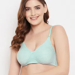 Clovia Blue Lightly Padded T-shirt Bra-picture-21