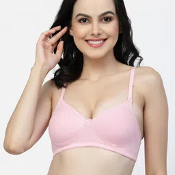 Floret Full Coverage Lightly Padded Non-Wired Super Support T-Shirt Bra-image-6